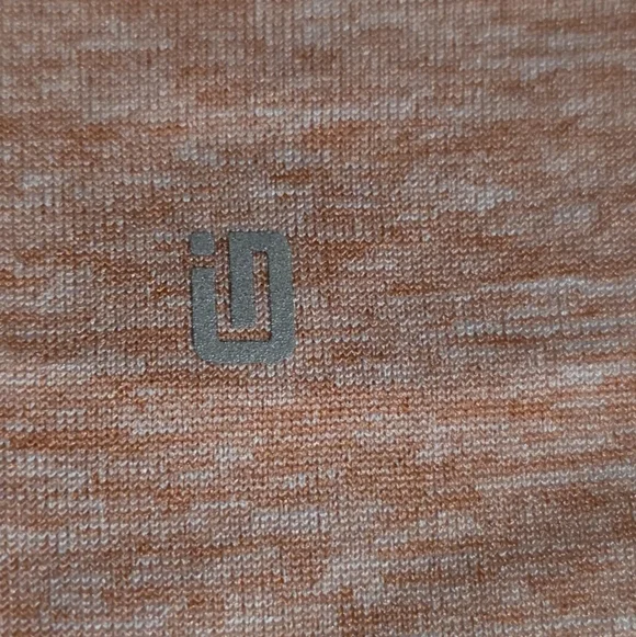 Ideology Mauve Heather V Neck Short Sleeve Tee (TS43) - Picture 3 of 9